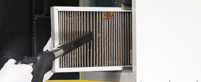 Clogged Air Duct Cleaning Process in Hagerstown, MD
