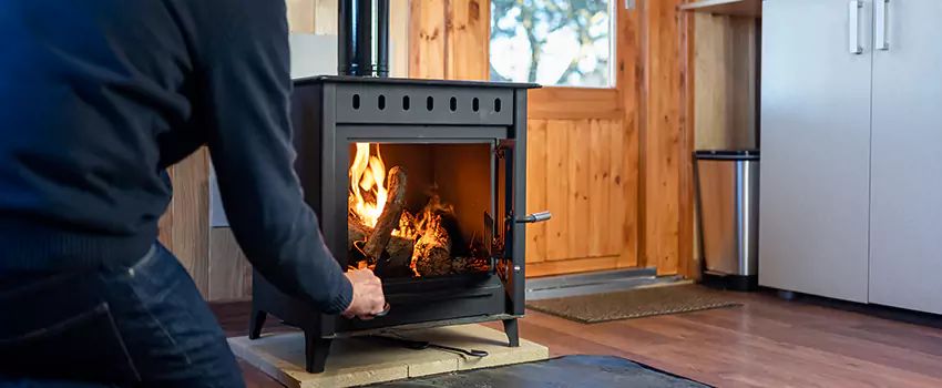 Open Hearth Wood Fireplace Installation in Hagerstown, MD