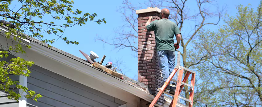 Vinyl and PVC Chimney Flashing Installation in Hagerstown, MD