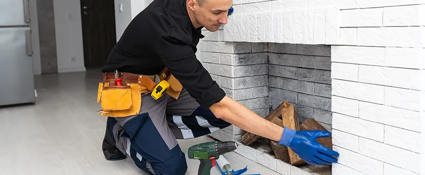 Fireplace Damaged Damper Frame Repair Services in Hagerstown, Maryland